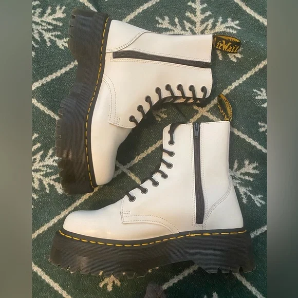 Dr. Martens | Shoes | Dr Martens Jadon White Platform  display picture 2